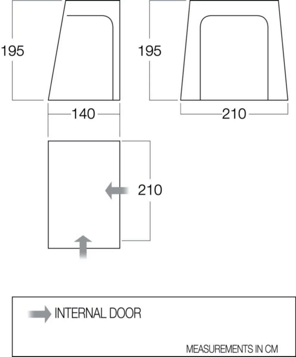 Vango Drive-Away Awning Bedroom (BR001) 4 Vango Drive-Away Awning Bedroom (BR001) - Image 2