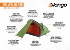 Vango Helvellyn 300 Tent (2022) -Vango Sales Store helvellyn 300