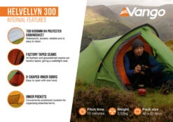 Vango Helvellyn 300 Tent (2022) -Vango Sales Store helvellyn 3002
