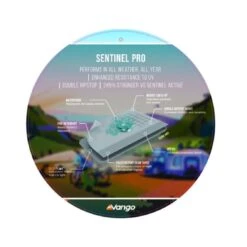 Vango Airbeam Vango Galli III Low Airaway Awning (2022) -Vango Sales Store sentinel pro v