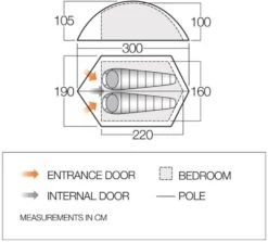 Vango Blade 200 Tent (2022) -Vango Sales Store vango 2019 tents floorplan blade pro 200